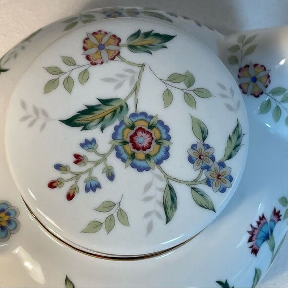 Andrea by Sade's Tea for One teapot and cup porcelain floral - Picture 9 of 16